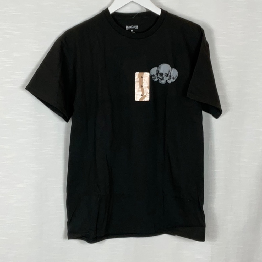 🏷 3/$20 🏷 Black Canyon Outfitters - Skull t shirt black